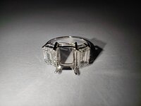 18 kt solitaire diamond gold rings
