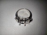 18 kt solitaire diamond gold rings