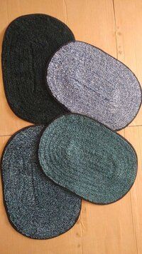 Oval Plain Door Mat