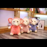 Stuffed Animal Elephant Doll, Soft Toy - Color: Multicolor