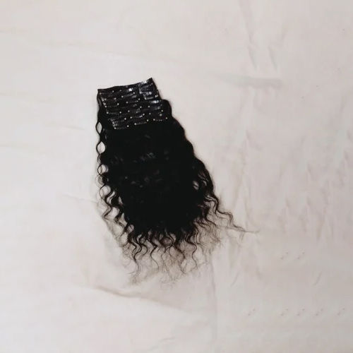 Black Clip In Human Hair Extensions