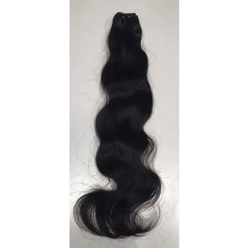 Indian Black Wavy Hair Extension