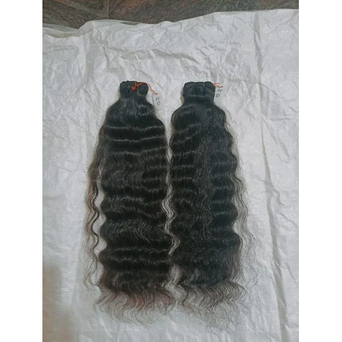 Black Raw Indian Curly Hair Extensions