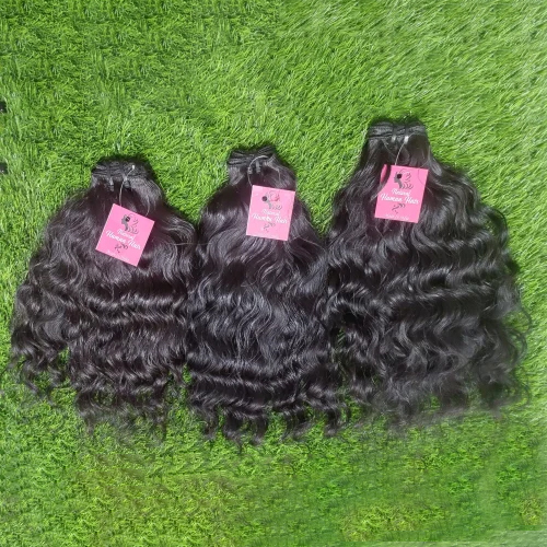 Virgin Remy Wavy Hair Extensions