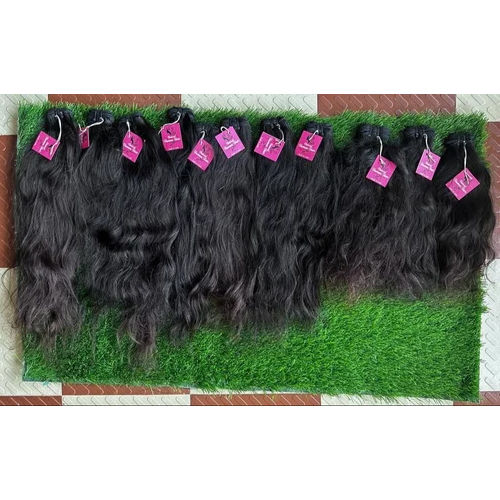 Black Raw Indian Human Hair Extensions