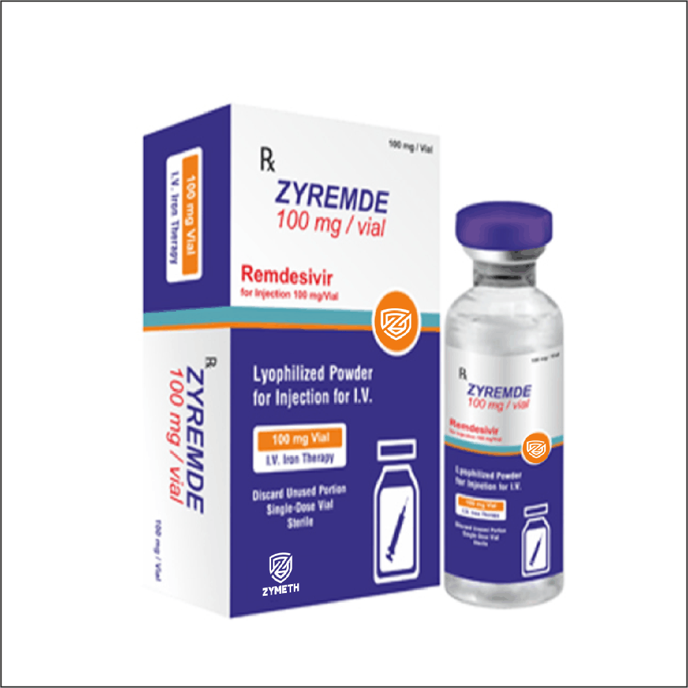 100mg Remdesivir Lyophilized Powder For Injection For IV