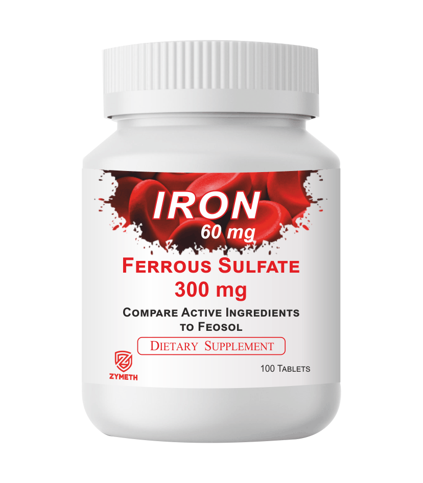 300mg Ferrous Sulfate - Drug Type: General Medicines