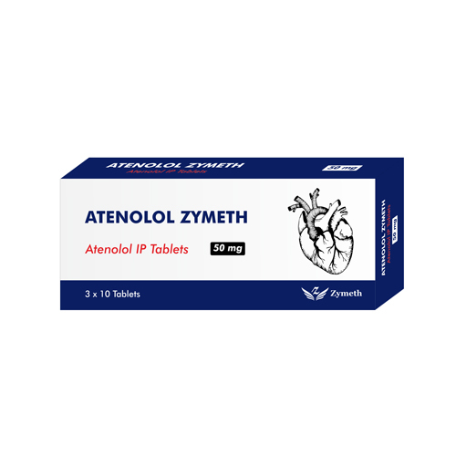 50mg Atenolol IP Tablets