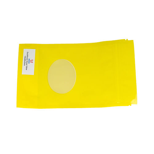 Oval Window Glossy Packaging Pouch