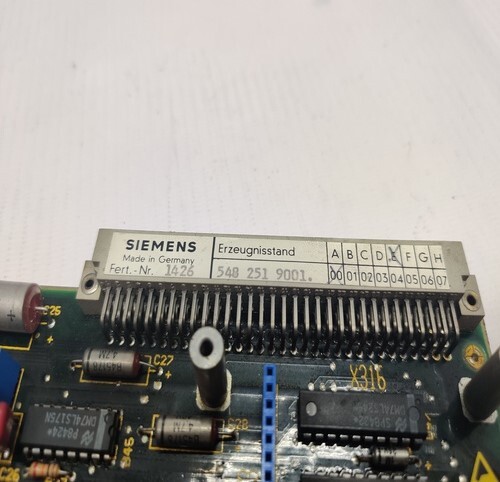 SIEMENS 548 251 9001 CIRCUIT BOARD