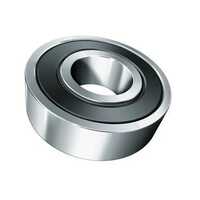 Bearing Seal - Chrome Steel, 20mm Bore Size, Dynamic Load 4.6kn, Static Load 2.1kn, 18000 Rpm, Single Row, Rubber Seal | Reliable Protection And Longevity