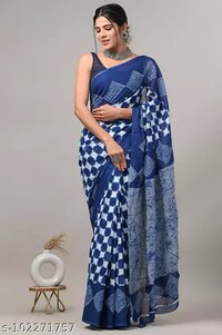 Self Design Hand Batik Art Silk Saree