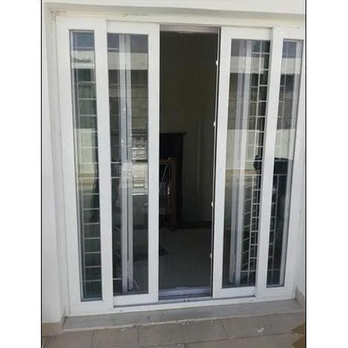 White UPVC French Door