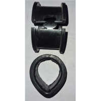 Steering Rubber Dost - Color: Black
