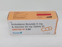 Amlodipine Besylate IP 5 MG+ Atenolol IP 50 MG