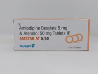 Amlodipine Besylate IP 5 MG+ Atenolol IP 50 MG