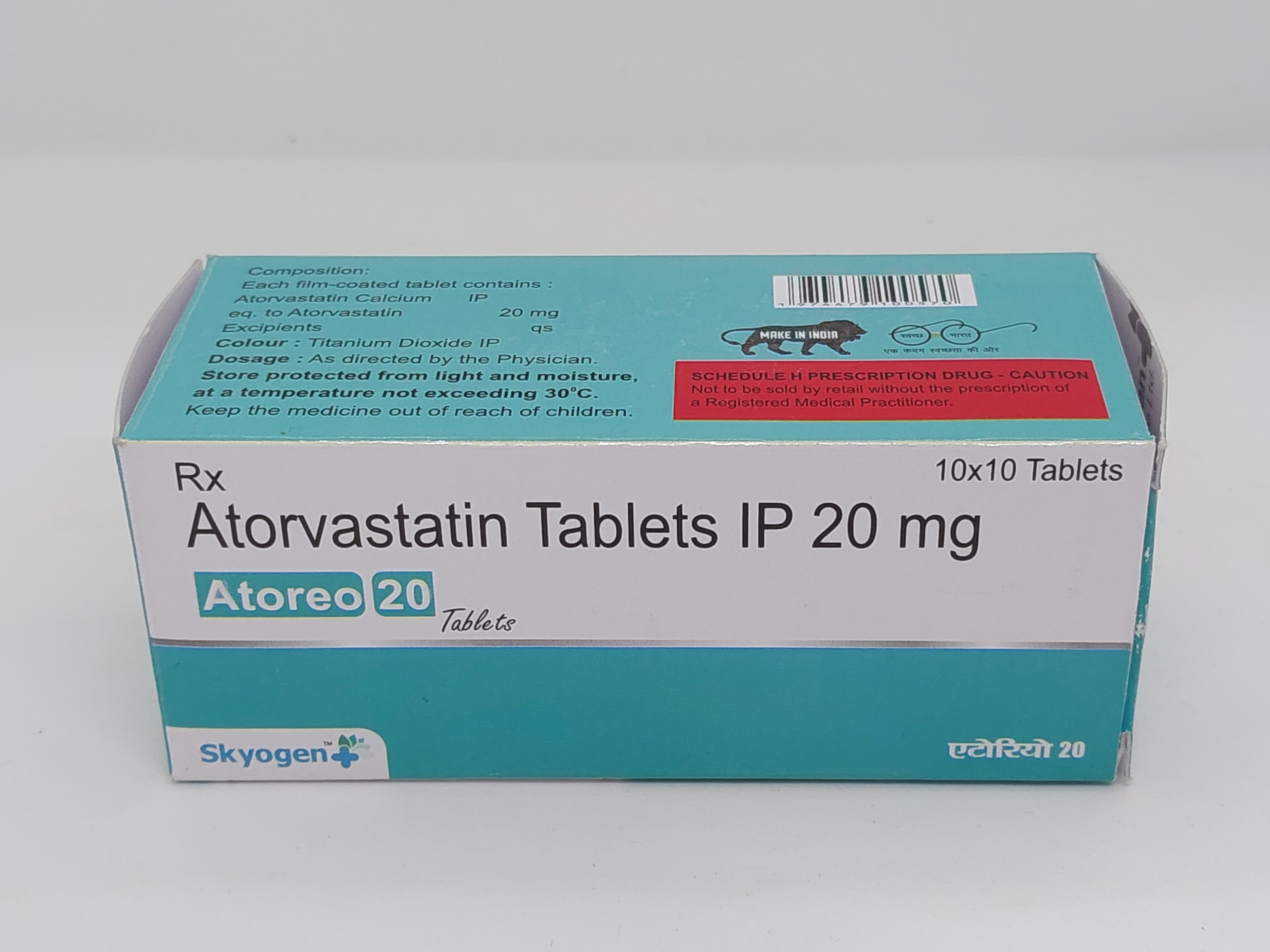 ATORVASTATIN 20