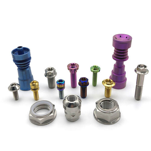 Customized Color Titanium Alloy Screws