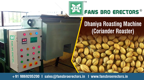Coriander/Dhaniya Roasting Machine