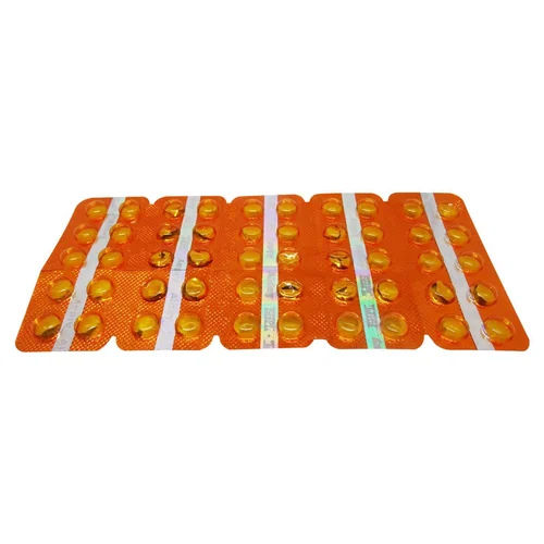 Pharmaceutical Blister Lidding Foil - Color: Orange