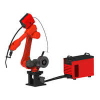 Welding Robot Arm With High Welding Efficiency - Color: Red