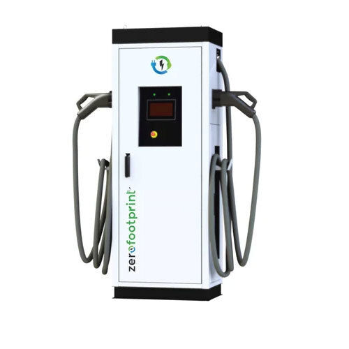 ZeroFootprint 60 kW DC CCS2 Dual Gun with DLM for EV Charging Station