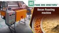 Besan Roasting Machine - 240 Volt, Blue Color | Automatic Food Processor, Computerized, Suitable For Food Industries, Warranty Included