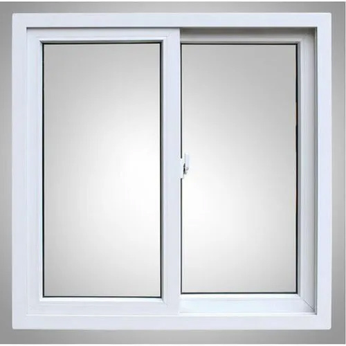 UPVC Two Track Sliding Glass Window