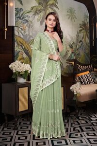 Silk Banarasi Saree - Multicolor Zari Work Design | Glamorous Party Wear for Sophisticated Modern Style