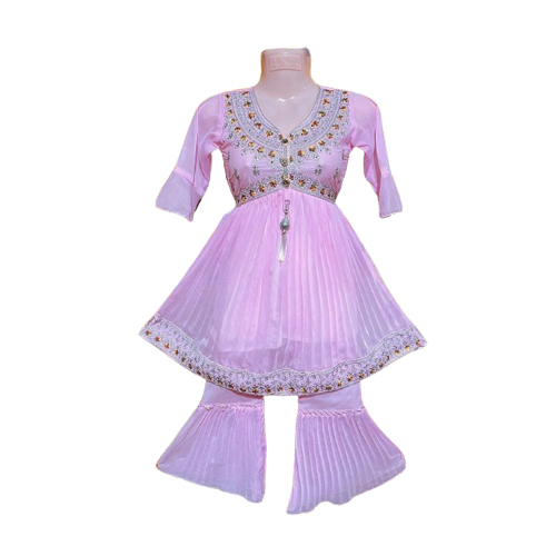 Different Available Purple Gharara Set