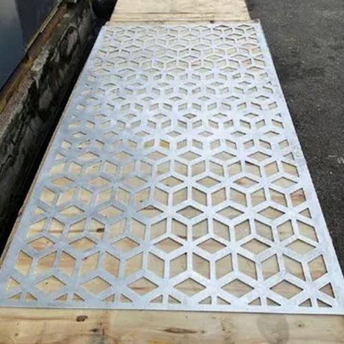 Stainless Steel Rectangle Perforated Sheet Application: Industrial