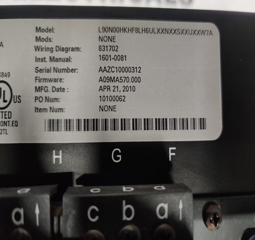 GE MULTILIN L90N00HKHF8LH6ULXXNXXSXXUXXW7A LINE CURRENT DIFFERENTIAL SYSTEM