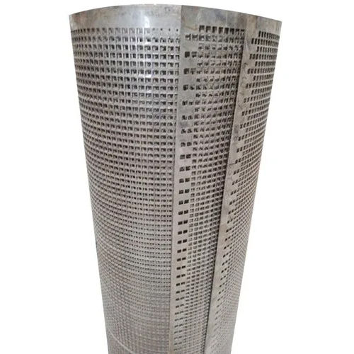 Mild Steel Square Hole  Perforated Sheet