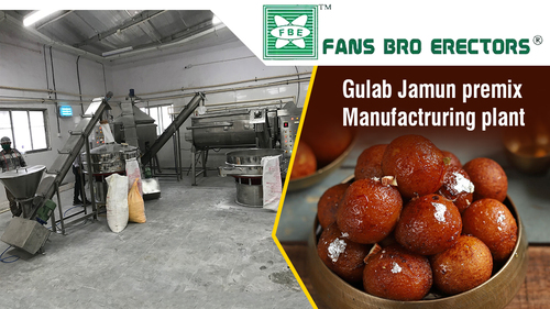 Gulab Jamun Mixture Making Plant