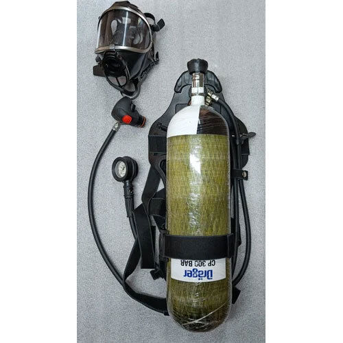 Drager Pa91 Plus Self Contained Breathing Apparatus (SCBA) With Carbon Composite Cylinder