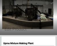 Upma Mixture Making Plant