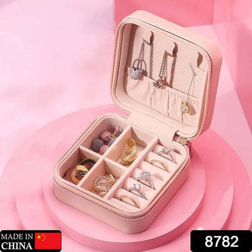 Jewellery Box For Women Mini Portable Jewelry Box (8782)