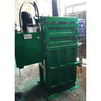 Vertical Baling Press - Color: Green Paint Coated