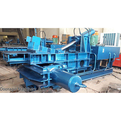 Blue Paint Coated Triple Action Baling Press