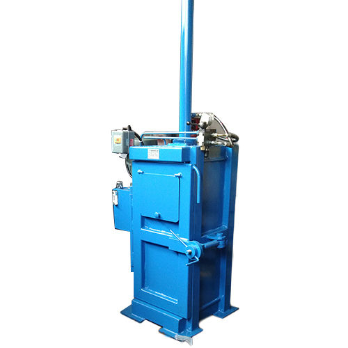 Blue Paint Coated Mini Baling Press