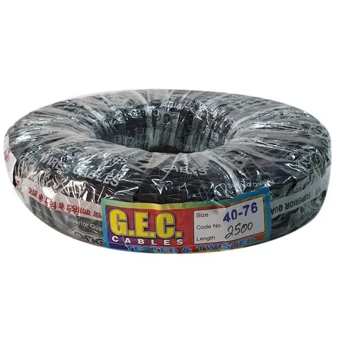 Gec Electrical Flexible Wire - Color: Black