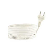 2 Pin Top Flat Wire - Color: White