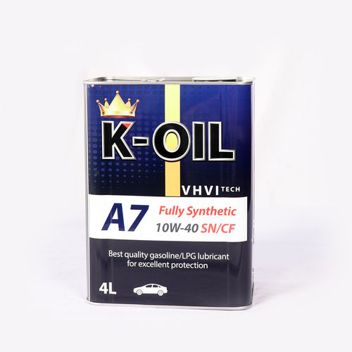 A7 10W-40 API SN/CF Synthetic Oil - 4L