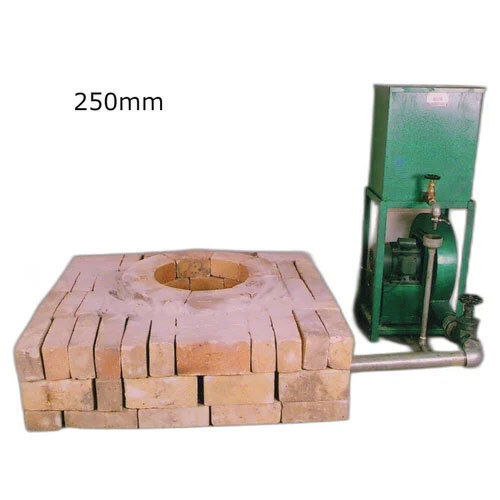 Green 250Mm Burner Bricks Construction Diesel Bhatti