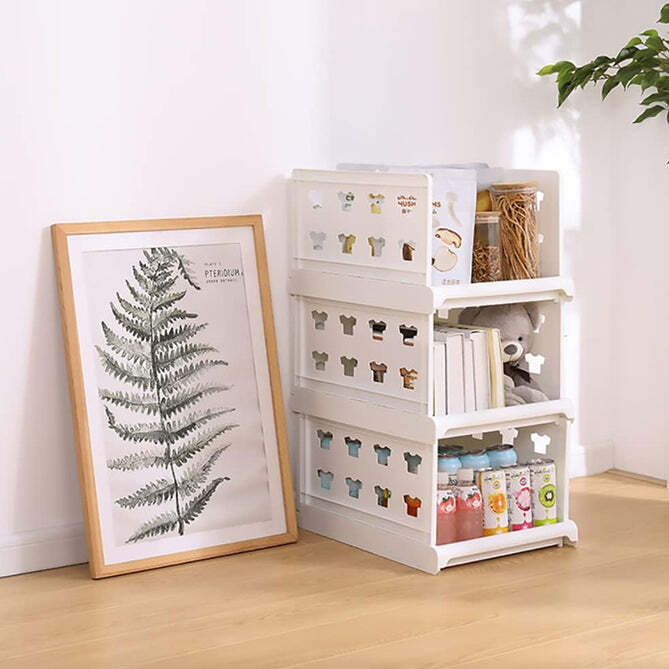 3 LAYER STACKABLE MULTIFUNCTIONAL STORAGE (7886)