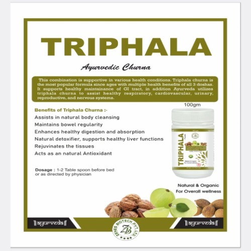 Triphala Churan in PCD