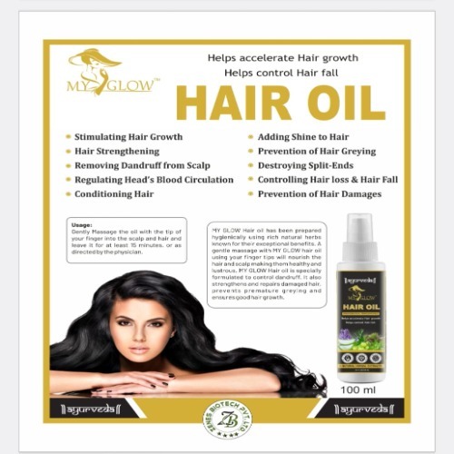 Hair Oil - Oil & Serum Blend | Reduces Hair Fall Nourishes and Strengthens Hair Lightweight Non-Greasy Formula