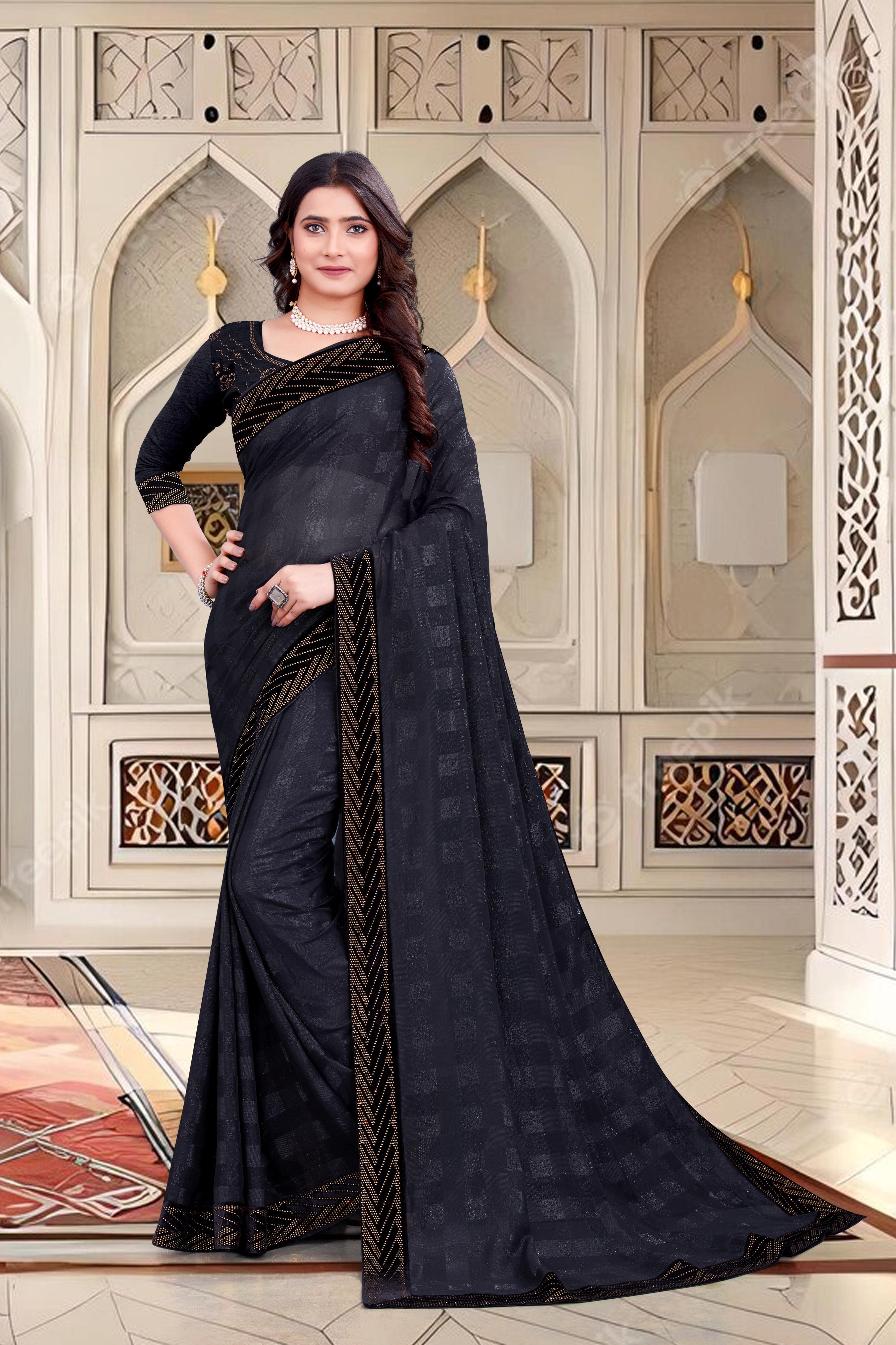 Women Chiffon Saree -4