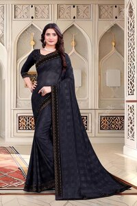 Women Chiffon Saree -4