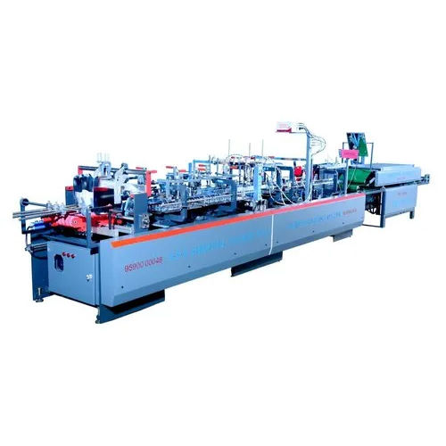 High Efficiency Semi Automatic Folder Gluer Machine